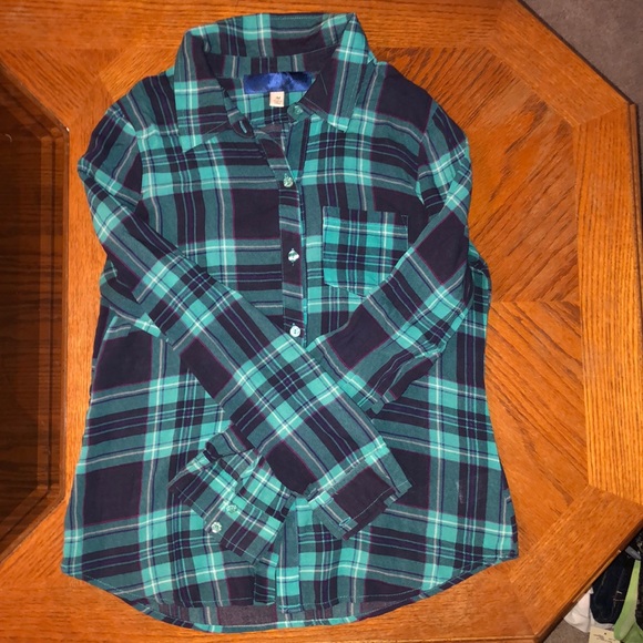 Plaid button down - Picture 2 of 2